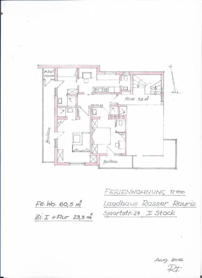 Landhaus Rasser Rauris Exteriér fotografie